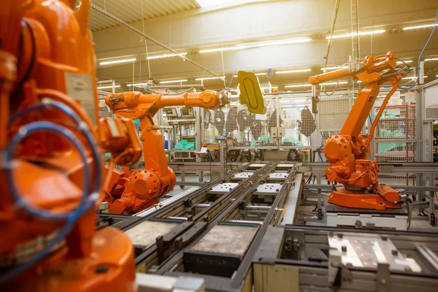 Automated industrial production equipment
